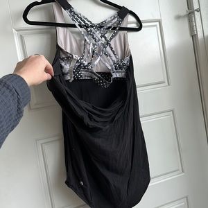 Lulu workout layered bra top